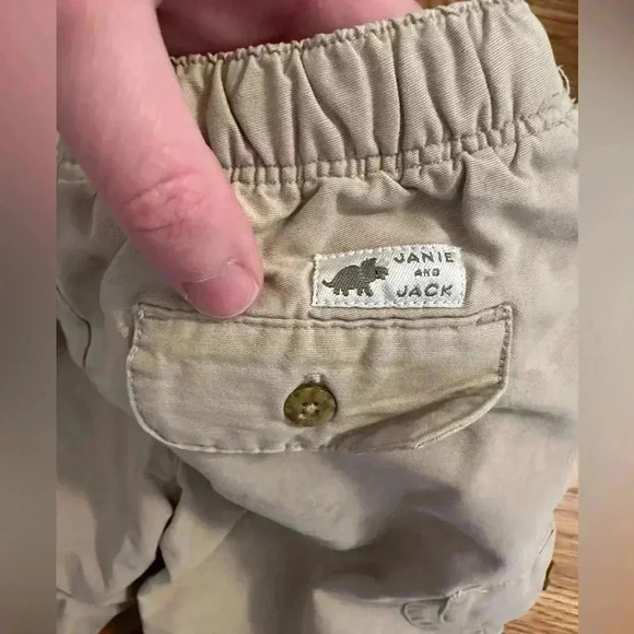 Janie and Jack lined khaki pants 12-18 months - Picture 3 of 7